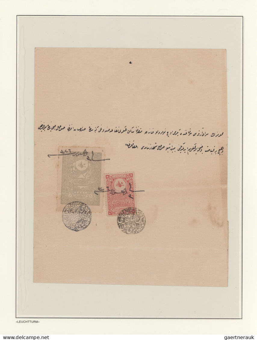 Saudi Arabia - Hedschas: 1904/1918 (c.)- "HEDJAZ RAILWAY": Specialized collectio