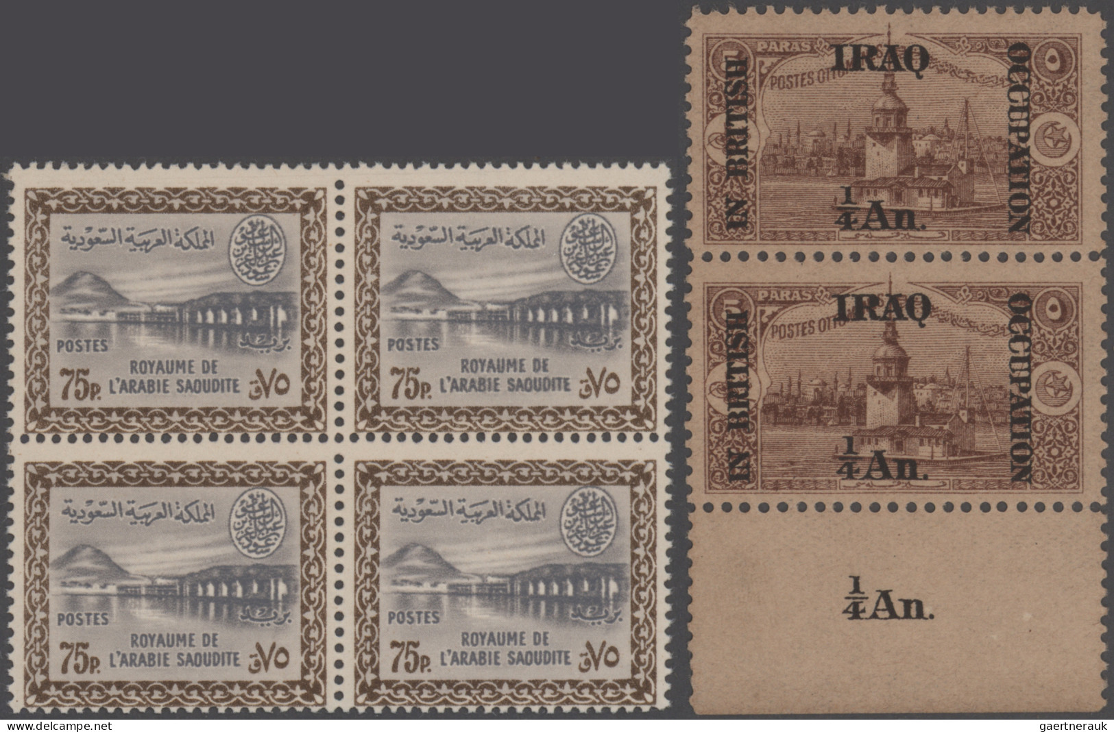 Saudi Arabia: 1934/2014 Ca.: Collection And Accumulation Of Some Stamps From Ear - Saudi-Arabien