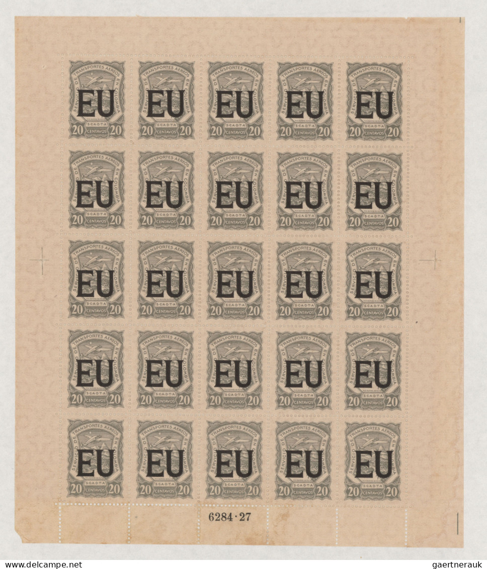 SCADTA: 1923/1931, Assortment Of 17 Entires, In Addition Some Unused Multiples O - Kolumbien