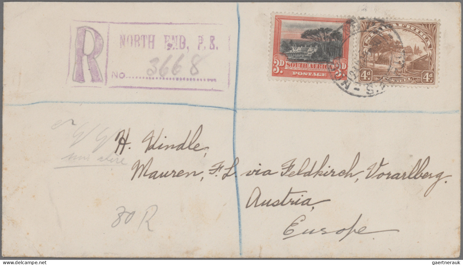 South Africa: 1840/1965 (ca.), balance of apprx. 138 covers/cards/few fronts, ma