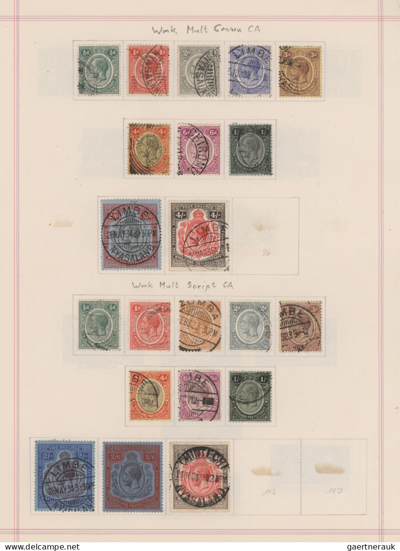South Africa: 1886/1955 (ca.), British Southern Africa, Used And Mint Balance On - Usados