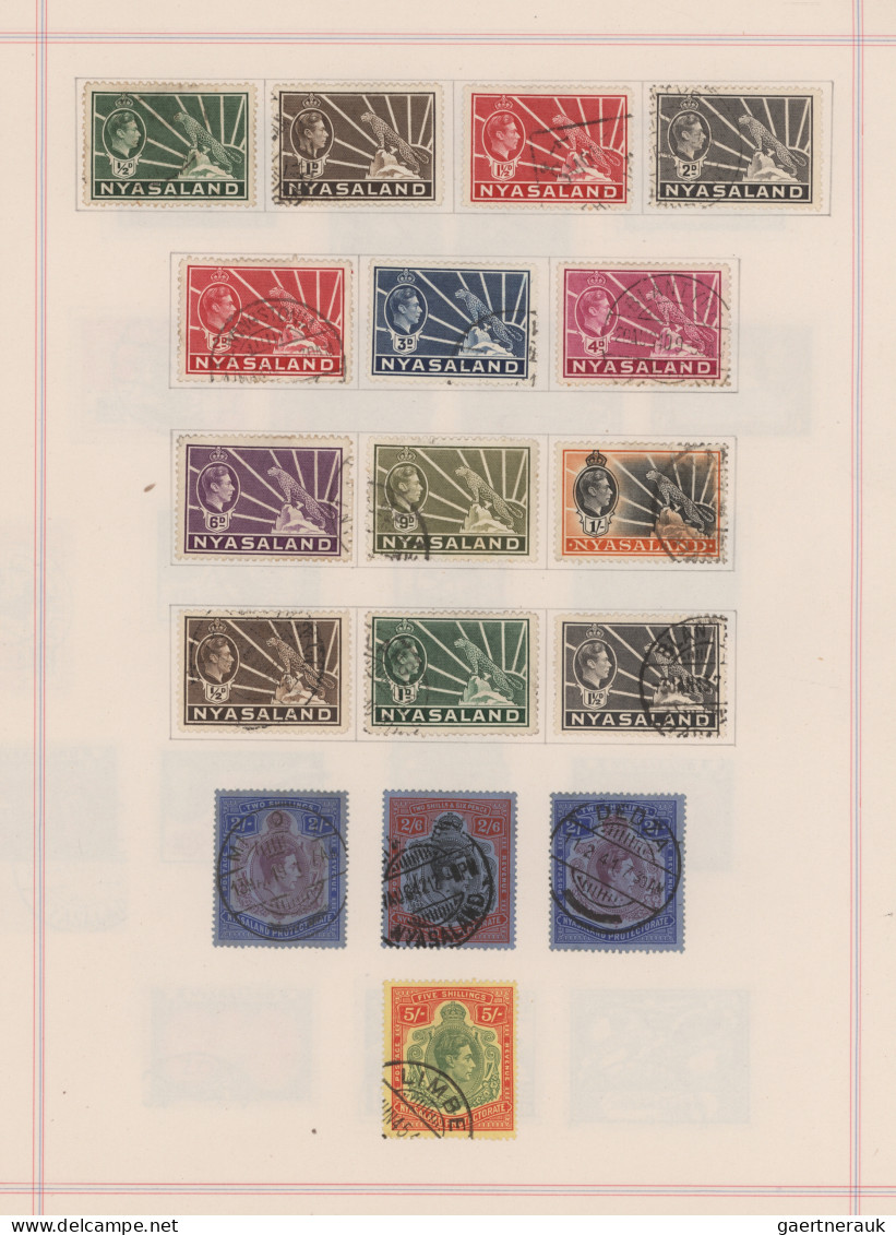 South Africa: 1886/1955 (ca.), British Southern Africa, Used And Mint Balance On - Gebruikt