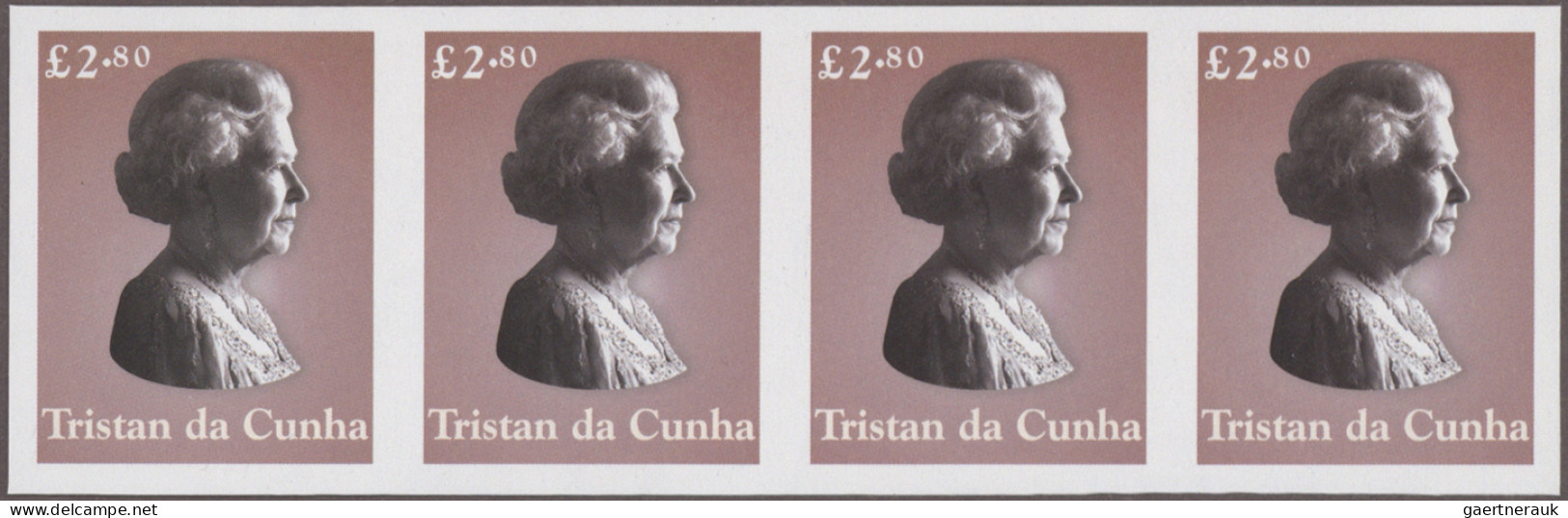 Tristan Da Cunha: 2002/2013. Collection Containing 418 IMPERFORATE Stamps And 23 - Tristan Da Cunha