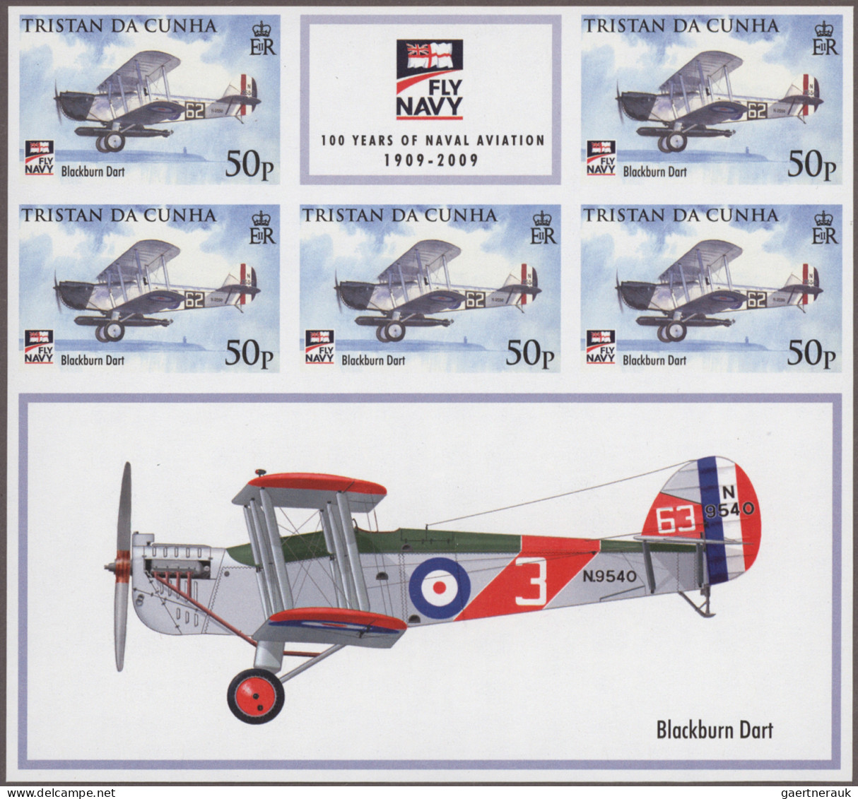 Tristan Da Cunha: 2002/2013. Collection Containing 418 IMPERFORATE Stamps And 23 - Tristan Da Cunha