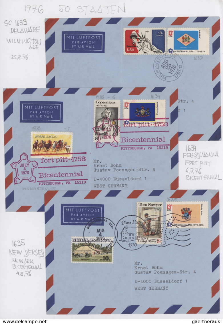 United States: 1860/1990 (ca.), Comprehensive Collection Individually Arranged O - Covers & Documents