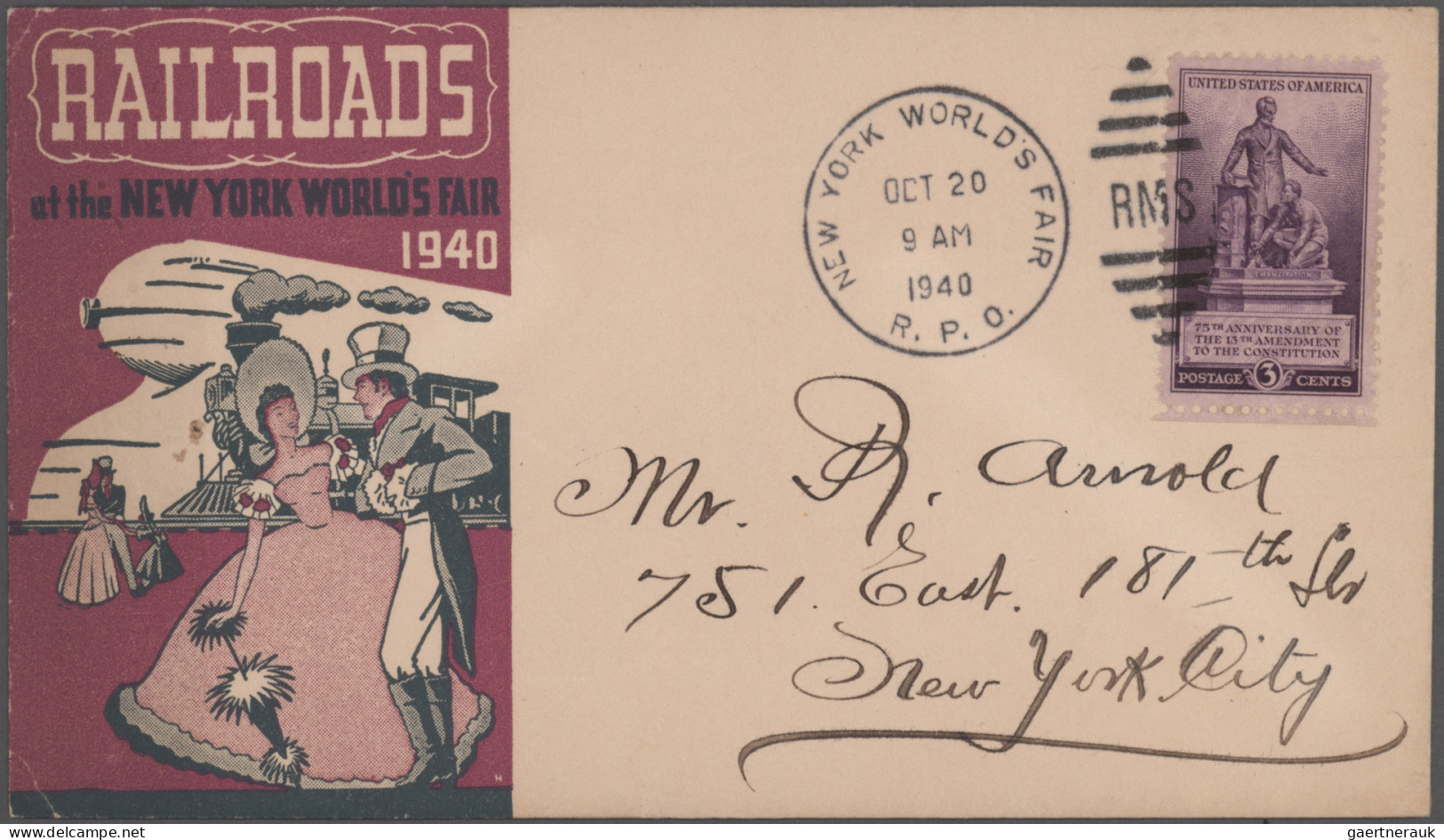 United States: 1890/1990 (ca.), sophisticated balance of apprx. 650 covers/cards