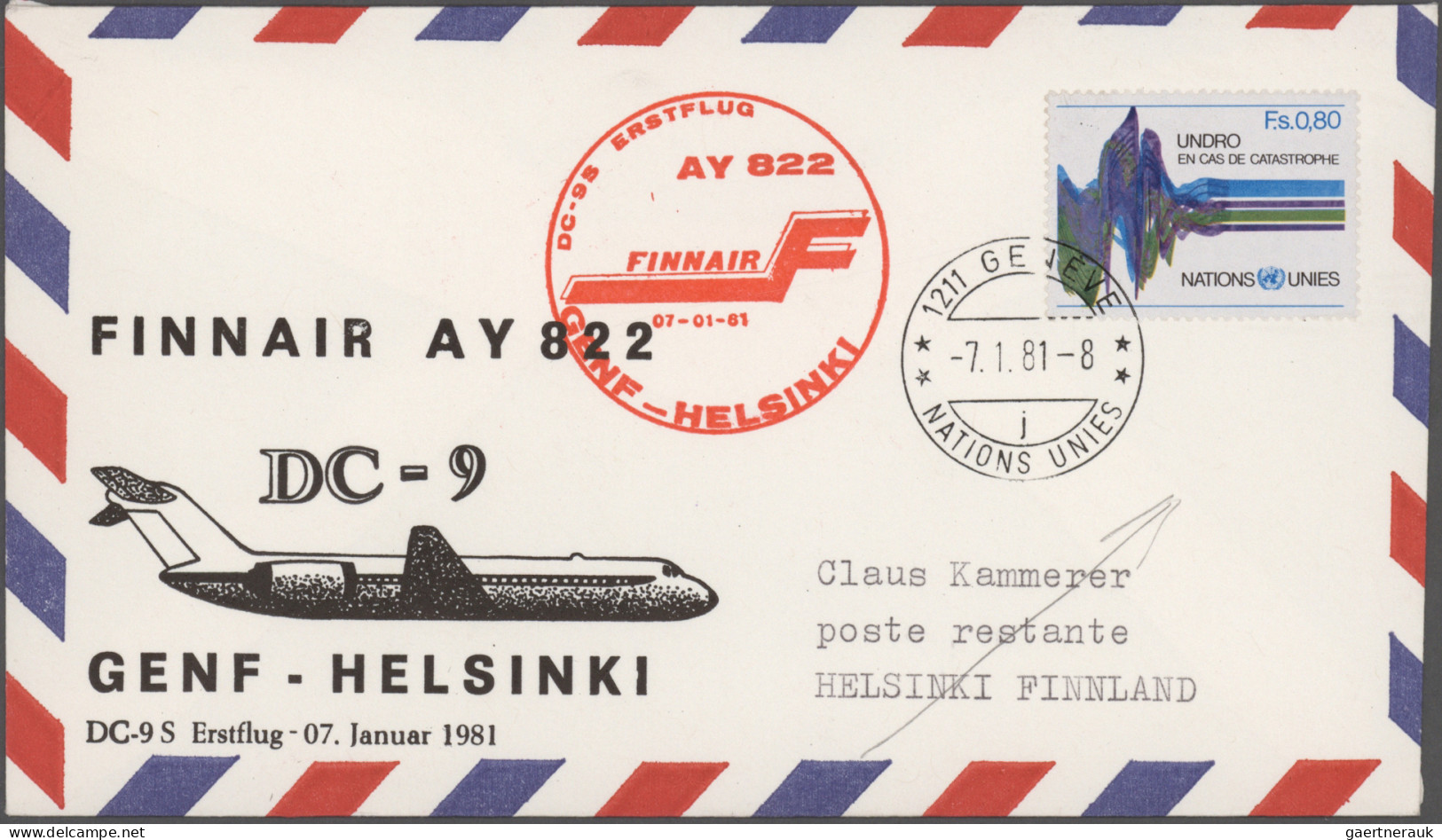 United Nations: 1953/1988, Balance Of Apprx. 420 Covers/cards, Incl. "blue" And - Emissioni Congiunte New York/Ginevra/Vienna