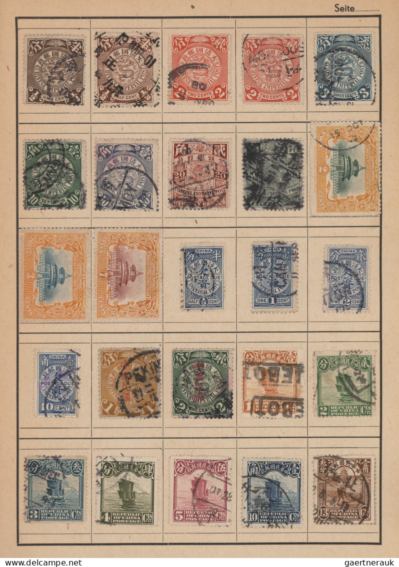 World Wide: 1880/1970 (ca.), mint and used balance in eight approval books, comp