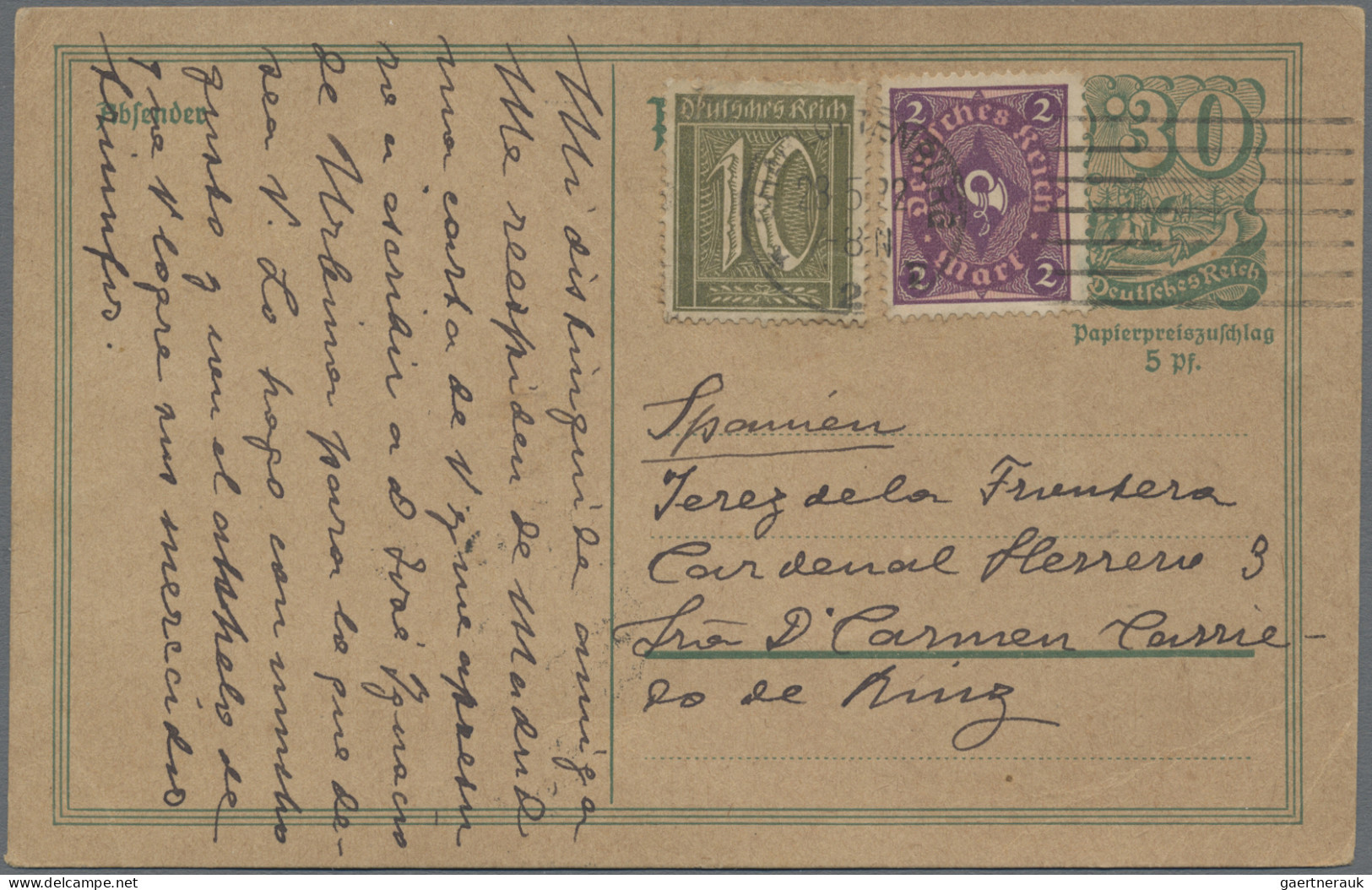 World Wide: 1860's-1940's ca.: 43 covers, postcards, postal stationery and pictu