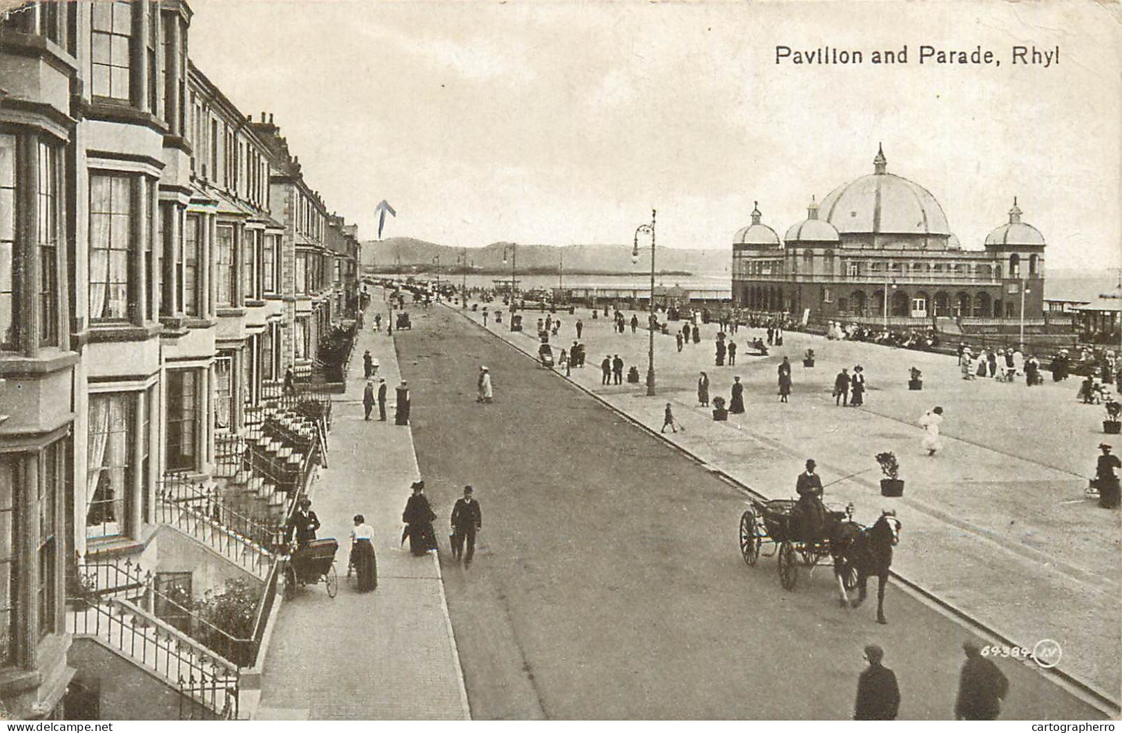 United Kingdom Wales Rhyl Pavillon And Parade - Denbighshire