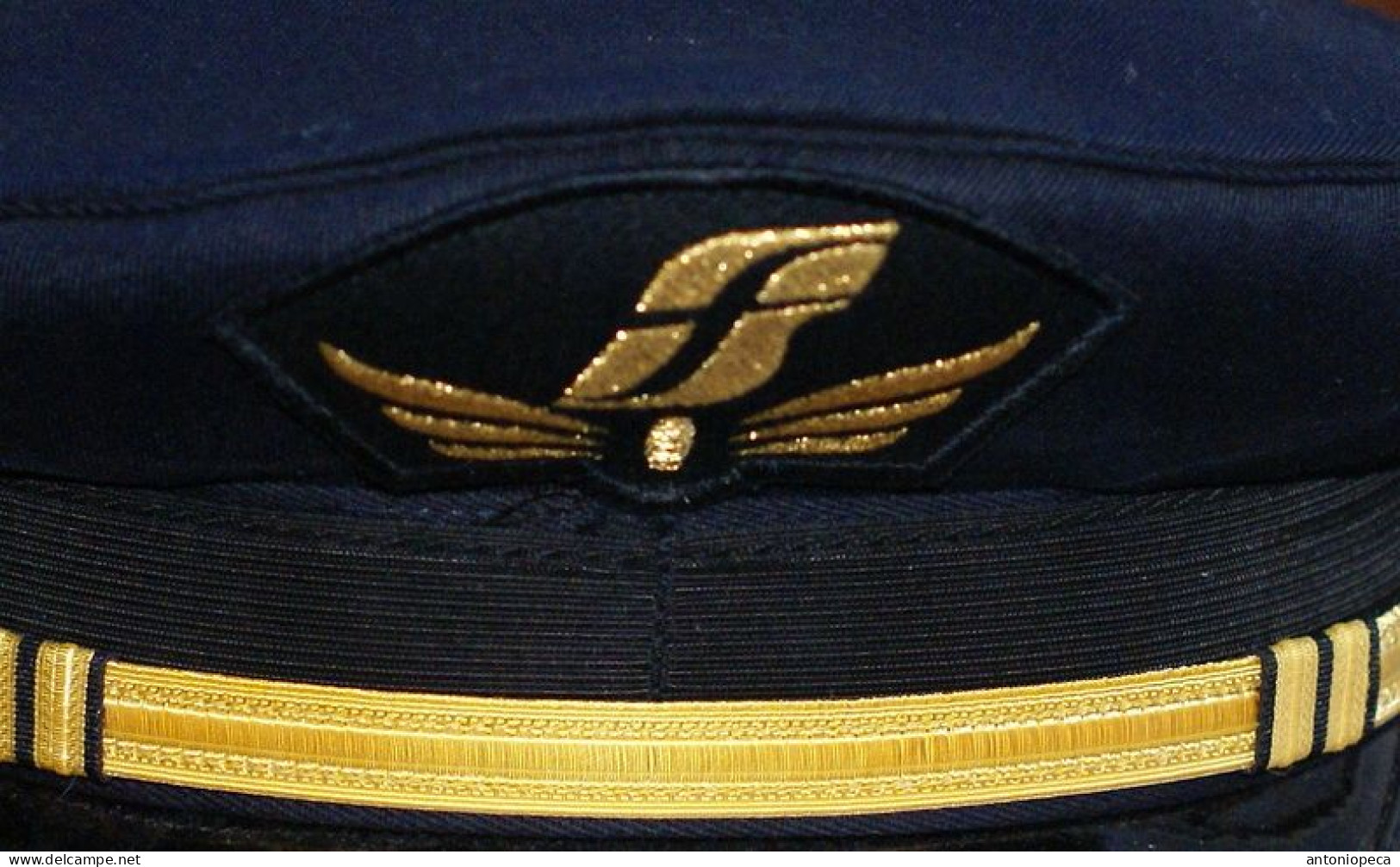 ITALY, ITALIAN RAILWAYS CHEF SERVICE CAP - Headpieces, Headdresses