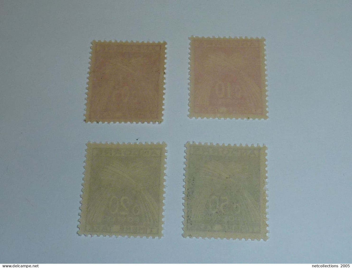 ANDORRE TIMBRE TAXE 1961 DU N°42/45 - NEUF SANS CHARNIERE (20/09) - Unused Stamps