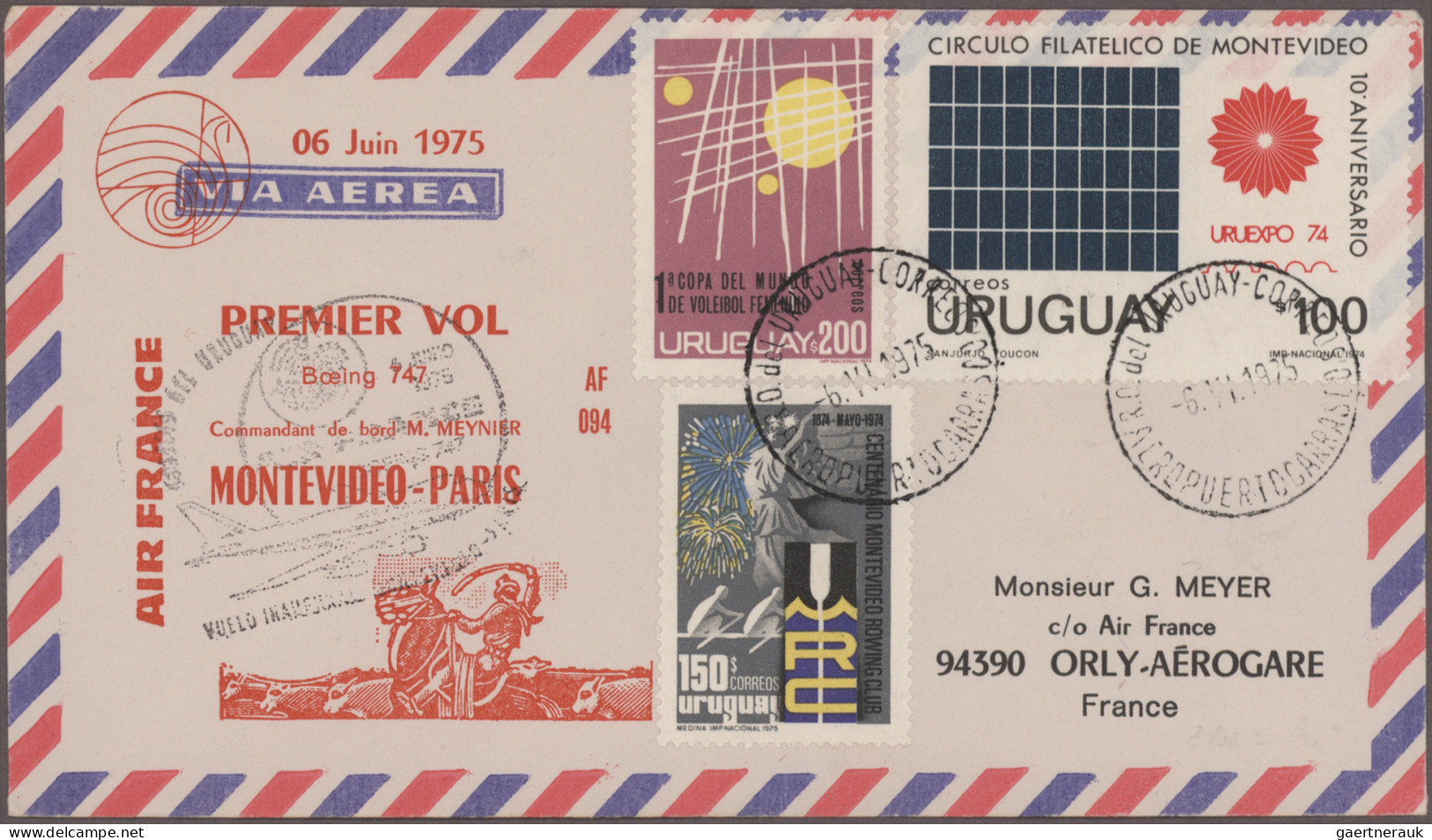 Americas: 1973/1989, Balance Of Apprx. 188 FIRST FLIGHT Covers/cards, All Americ - Otros - América