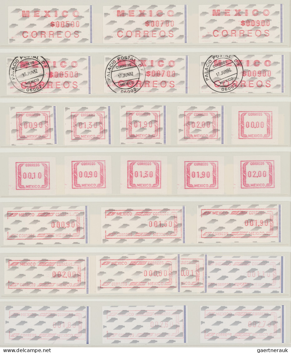 Americas: 1984/2012, MACHINE LABELS, Collection Of Apprx. 270 Labels Plus Some C - Amerika (Varia)