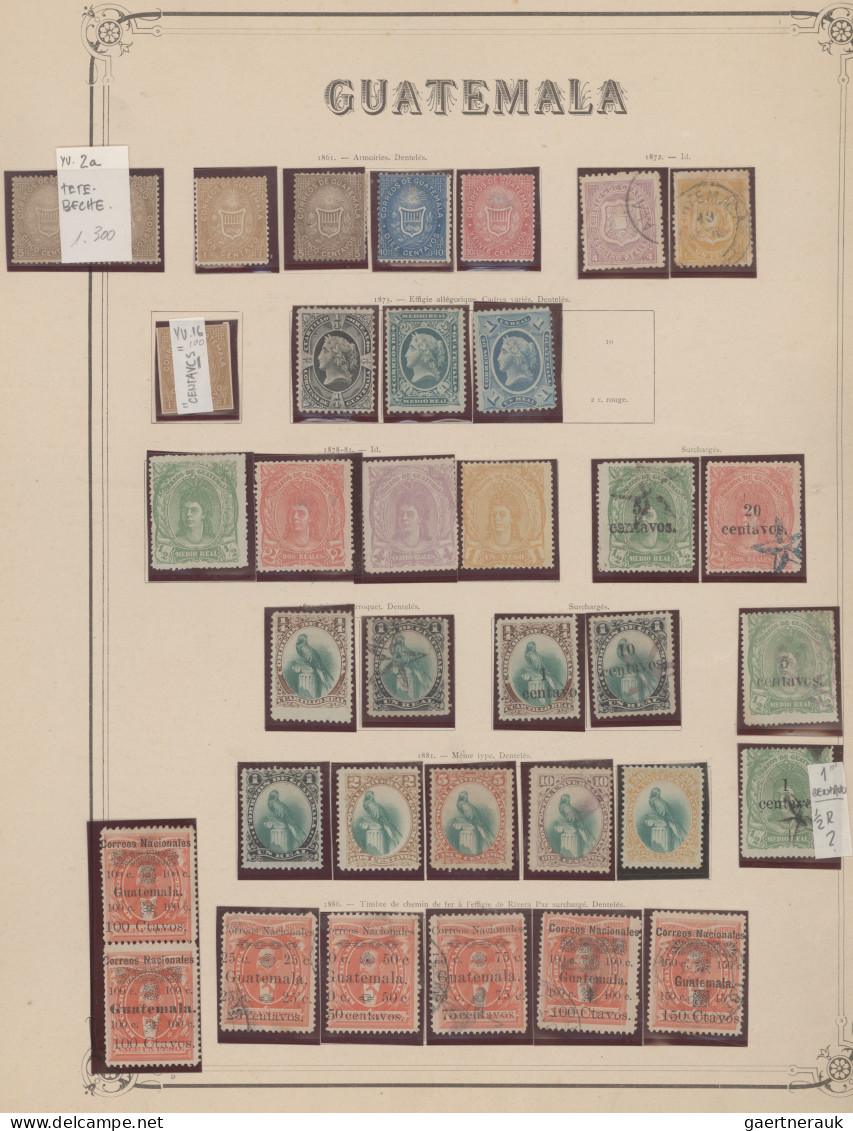 Central And South America: 1860/1930 (ca.), Central America, Mainly Unused Colle - America (Other)