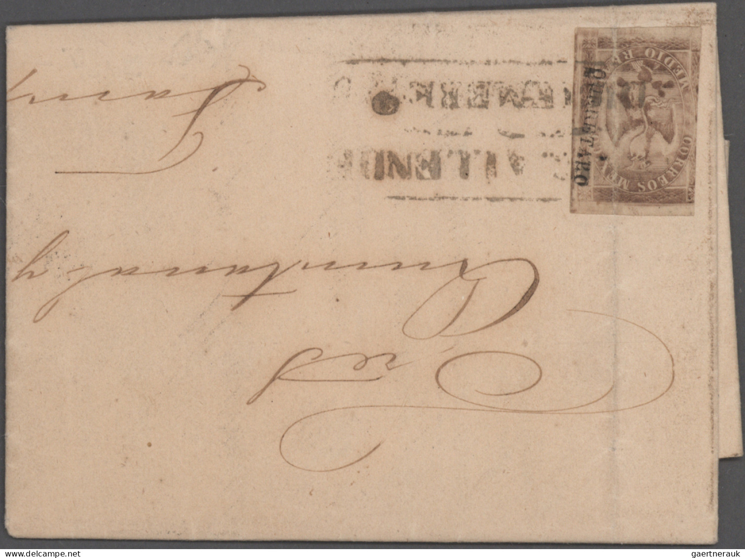 Central And South America: 1835/1950 (ca.), Balance Of Apprx. 150 Covers/cards, - Autres - Amérique