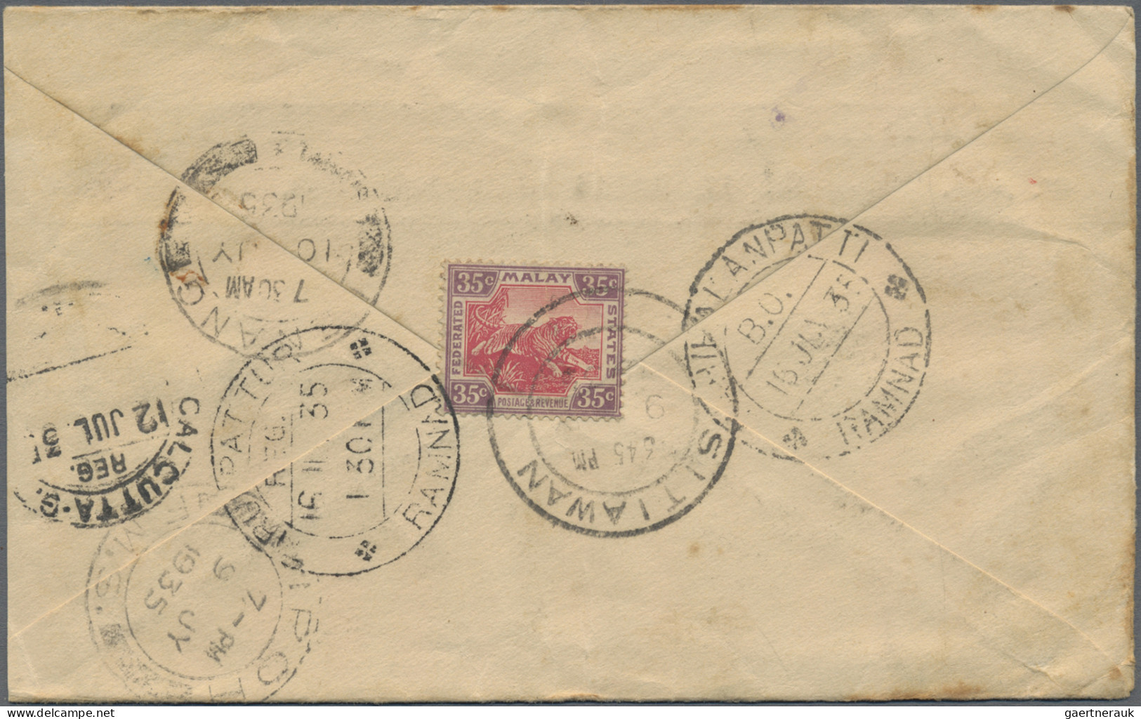 Asia: 1874/1943, covers/mostly used stationery (66) of Ceylon, Japan, Netherland