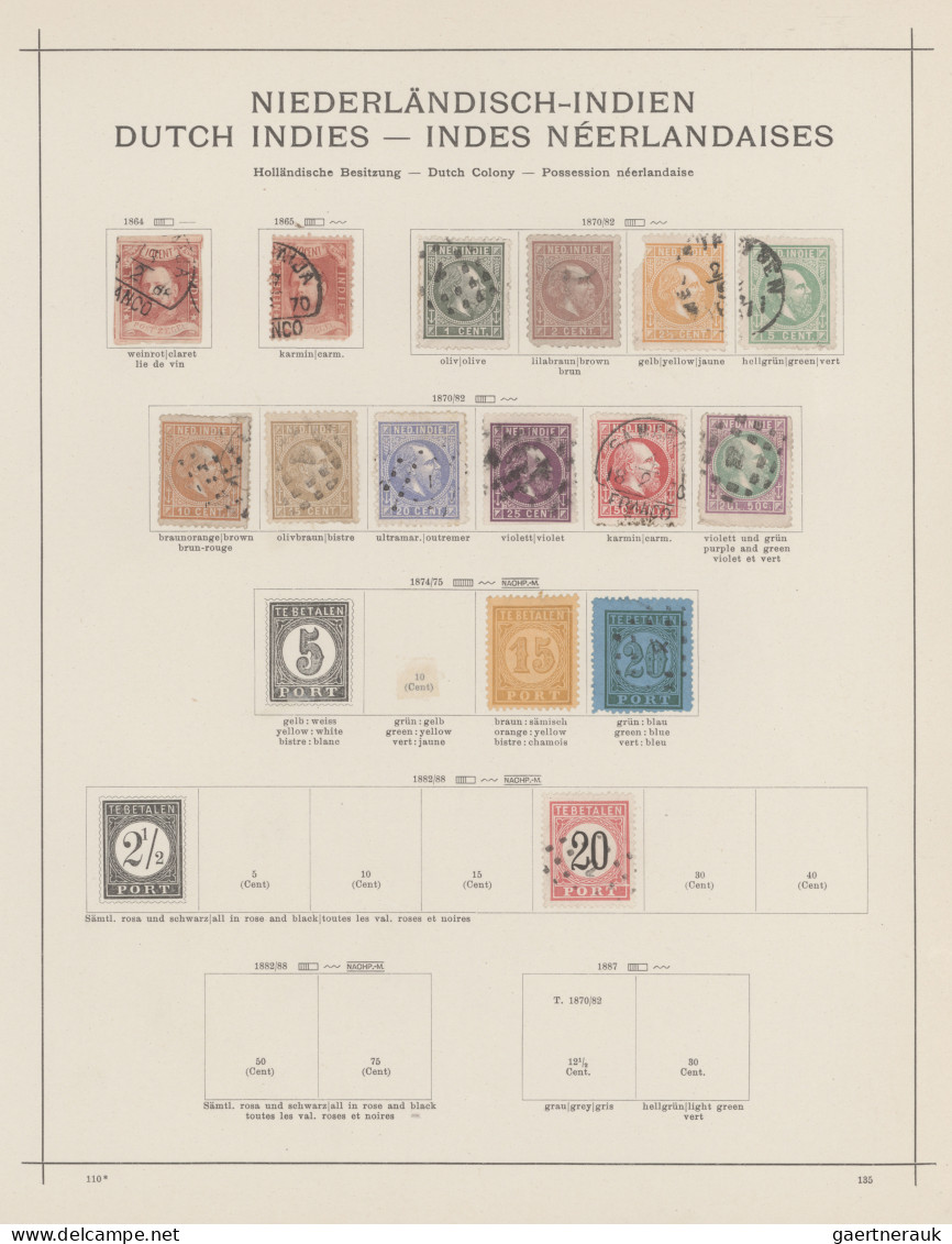 Asia: 1860/1910's (c.): Collection of mint and used stamps from China, Hongkong,