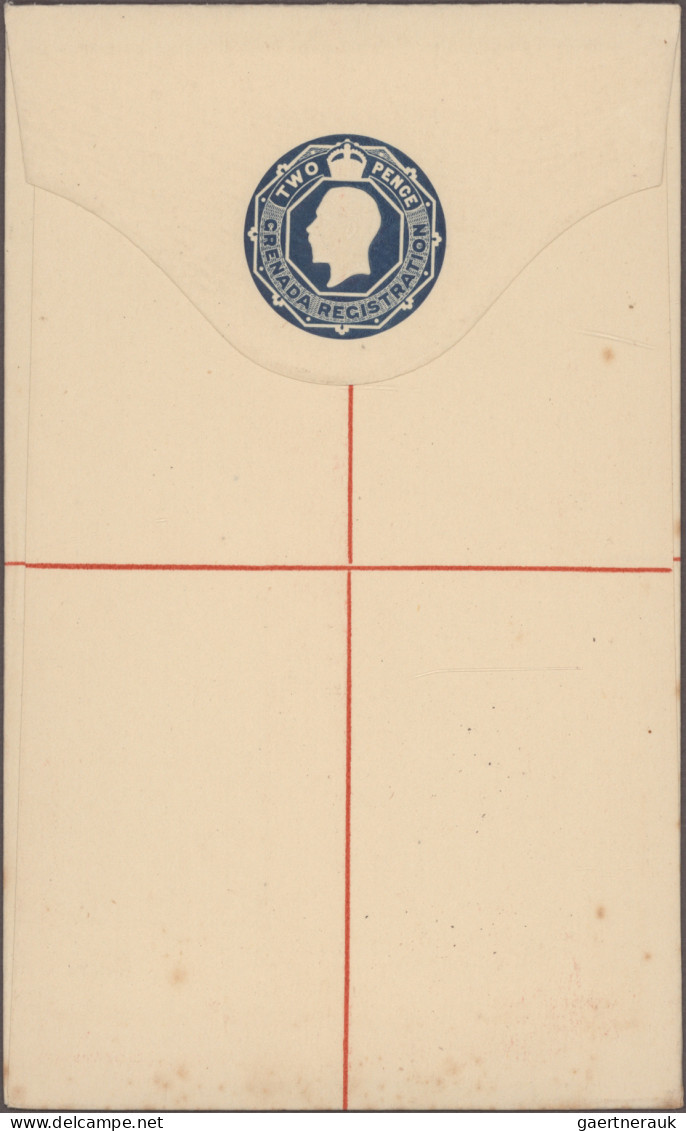 British Commonwealth: 1880/1955 (ca.), British Caribbean, Balance Of Apprx. 60 U - Andere & Zonder Classificatie