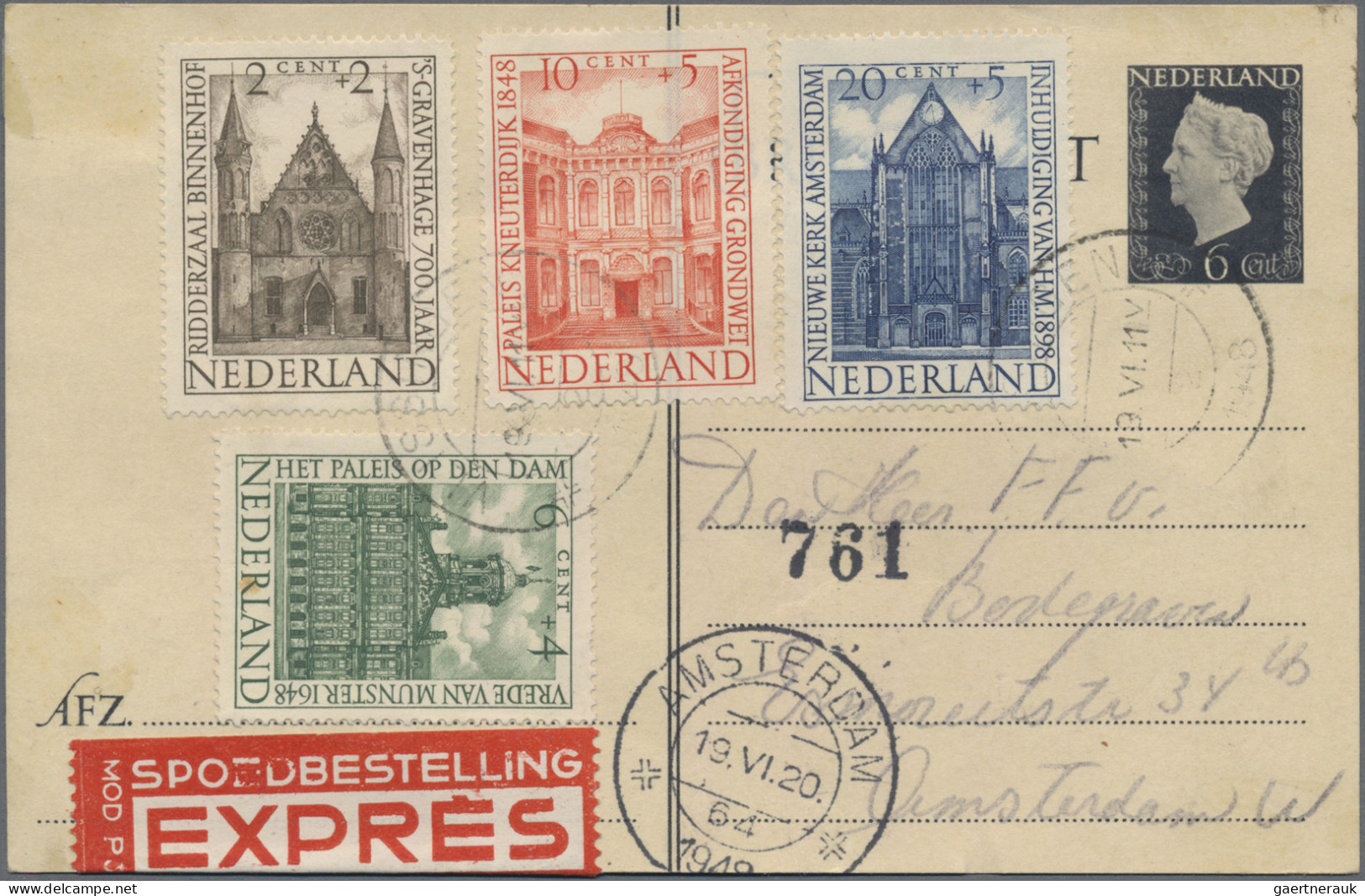 Dutch Colonies: 1930/1960 (ca.), Dutch colonies/Netherlands incl. some incoming