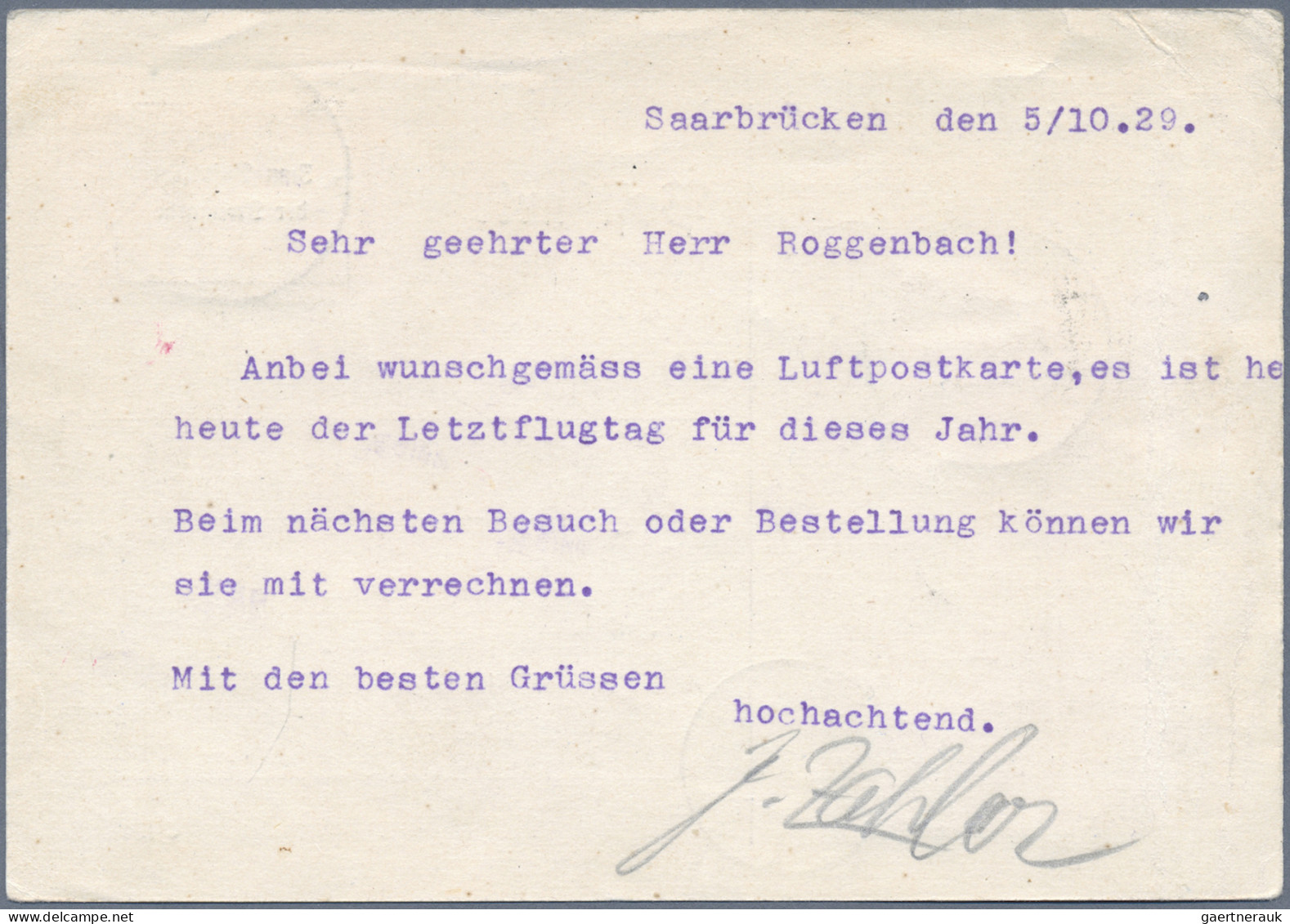 Air Mail - Germany: 1912/1987, Inhaltsreiche Partie Von Ca. 210 Briefen Und Kart - Airmail & Zeppelin