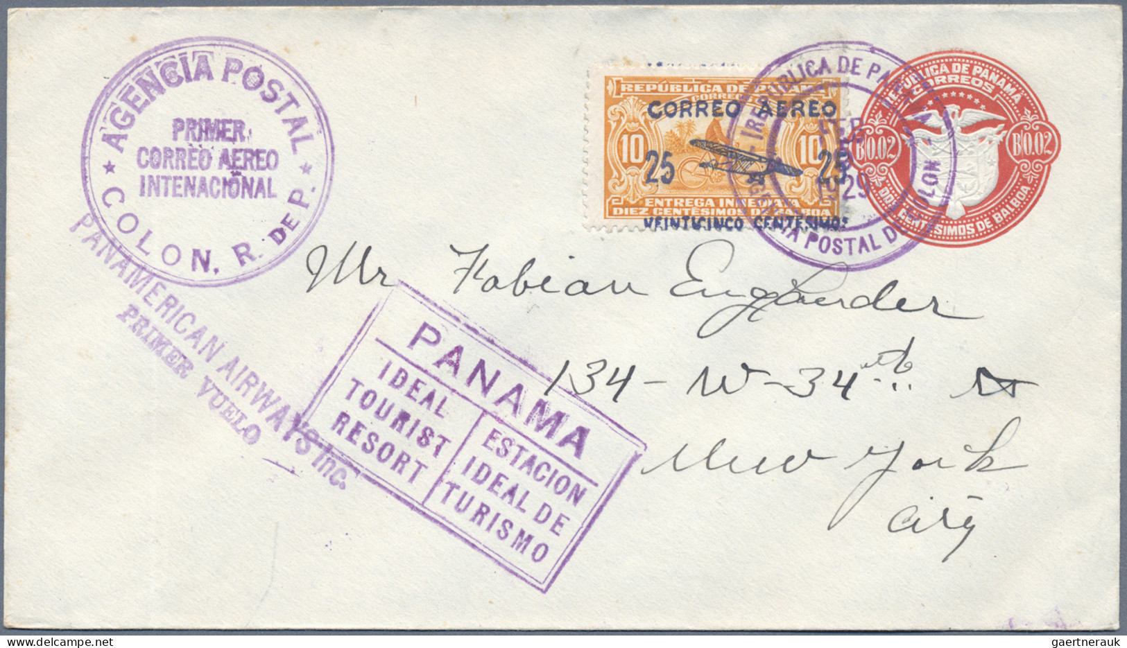 Airmail - Overseas: 1926/1988, Assortment Of Apprx. 164 Airmail Covers/cards, Go - Andere & Zonder Classificatie