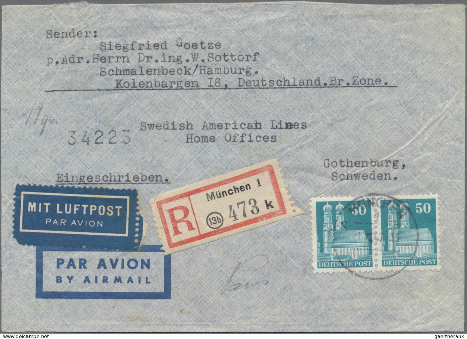 Air Mail: 1915/1951, assortment of 20 covers/cards, airmail and airmail-related,