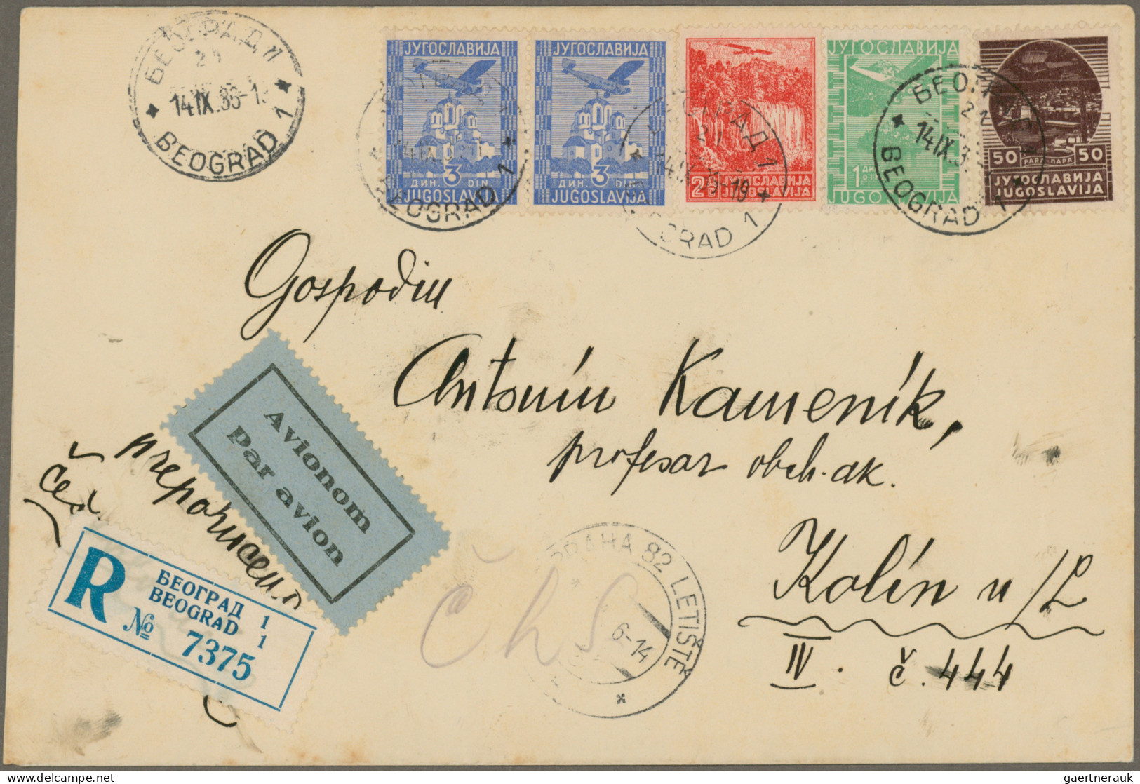 Air Mail: 1918/1970 (ca.), collection of 38 covers/cards, comprising e.g. Austri