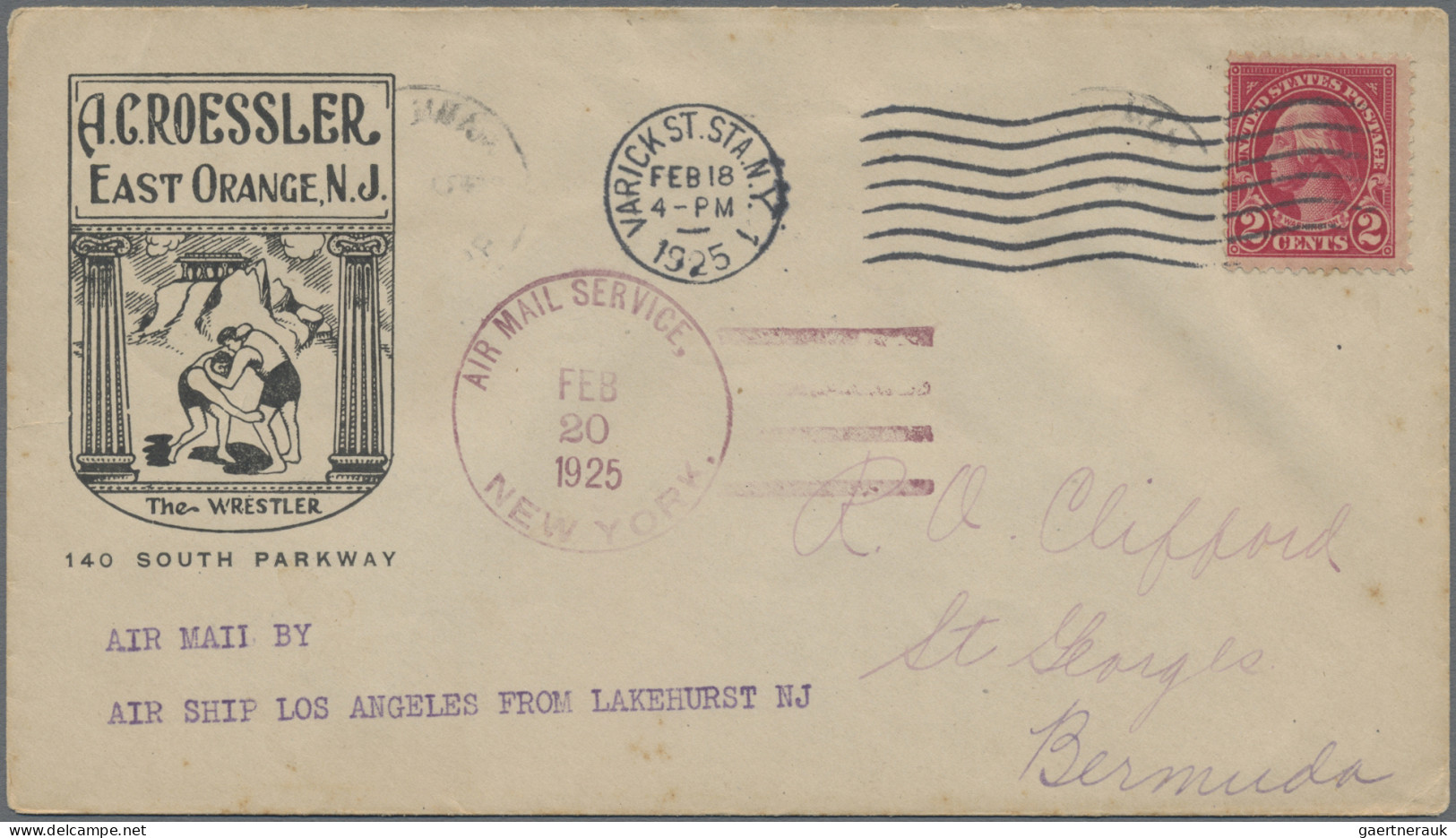Air Mail: 1922/1925 ca.: 32 airmail cards, covers and postal stationery items fr