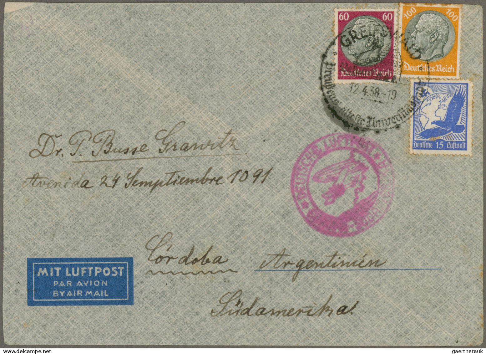 Air Mail: 1930/2020er Jahre: Bestand/Sammlung Von Meist Modernen Flug-/Luftpostb - Other & Unclassified