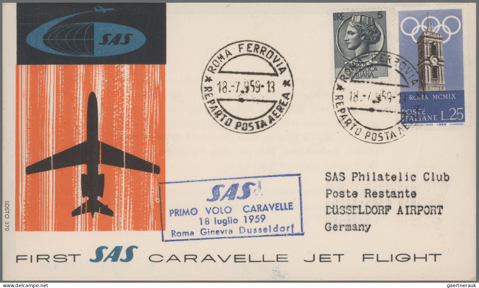 Air Mail: 1946/1971, Eine tolle Sammlung von Eröffnungsfluglinien, ersten Flügen