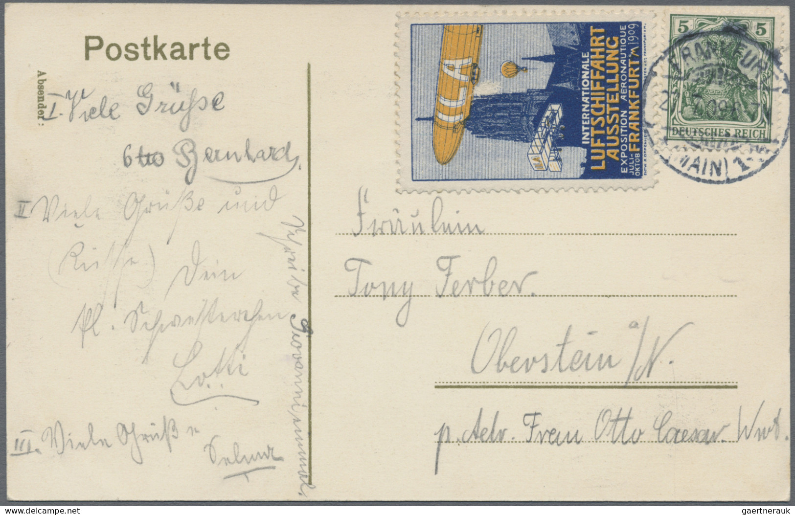 Zeppelin Mail - Germany: 1909/1939 Sammlung von über 50 Zeppelinbelegen, Ansicht