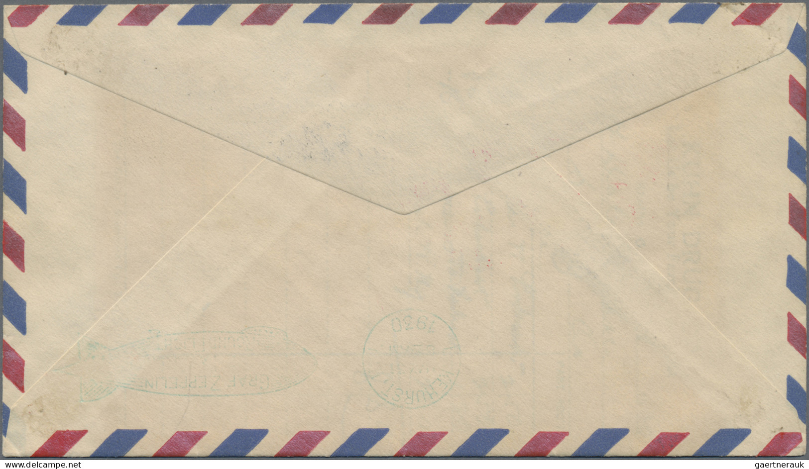 Zeppelin Mail - Germany: 1912/1940 (ca), Zeppelinpost + Luftpost, hochwertiger B