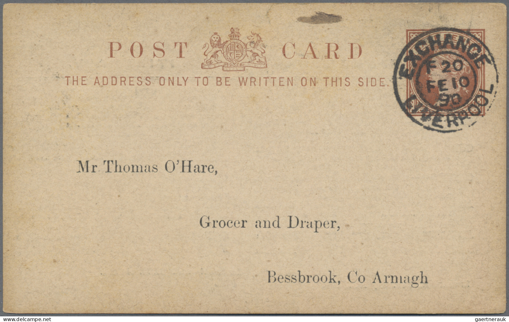 Ship Mail: 1890/1894 Ship Departures From England: Collection Of 34 British Post - Andere & Zonder Classificatie