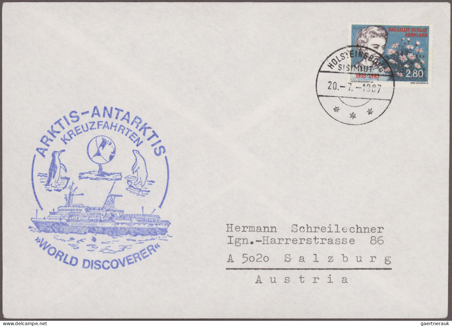 Ship Mail: 1982/1989, Assortment Of Apprx. 440 Covers/cards, Great Range Of Cach - Sonstige & Ohne Zuordnung