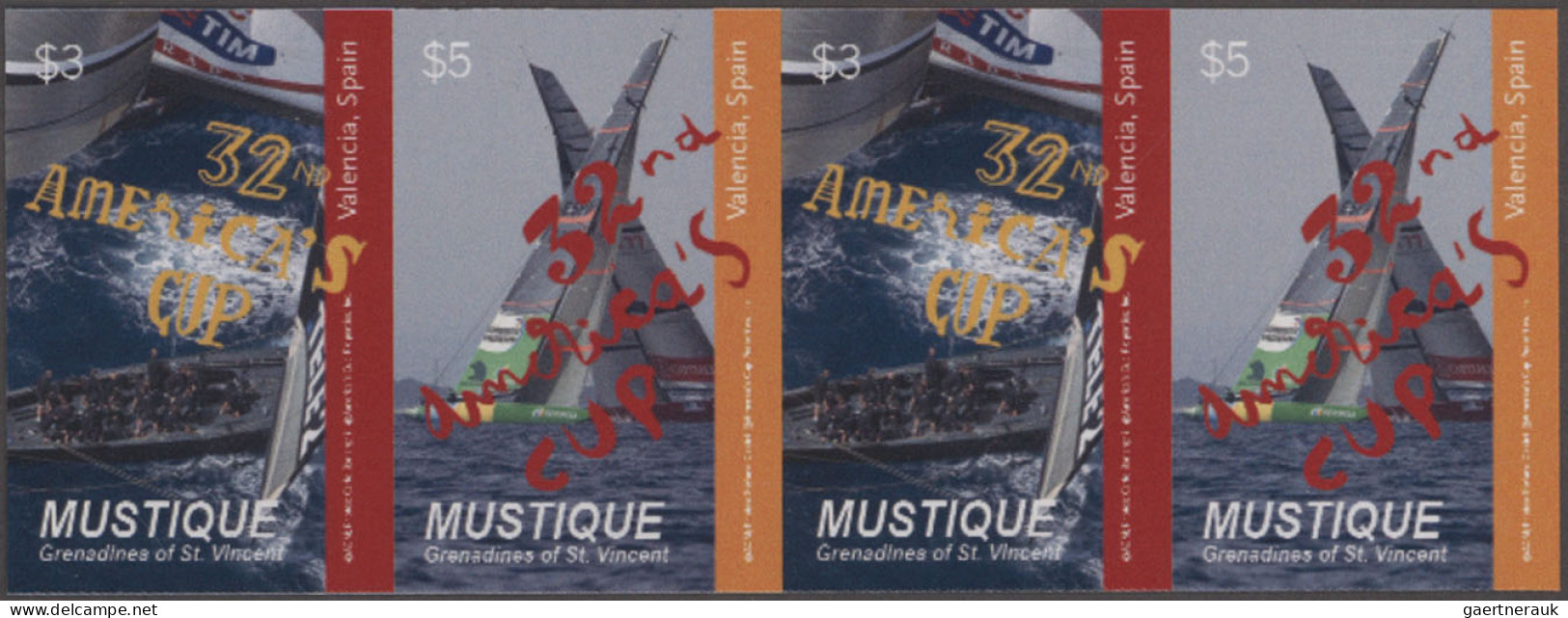 Thematics: 1999/2015. Collection containing in all 979 IMPERFORATE stamps and 85