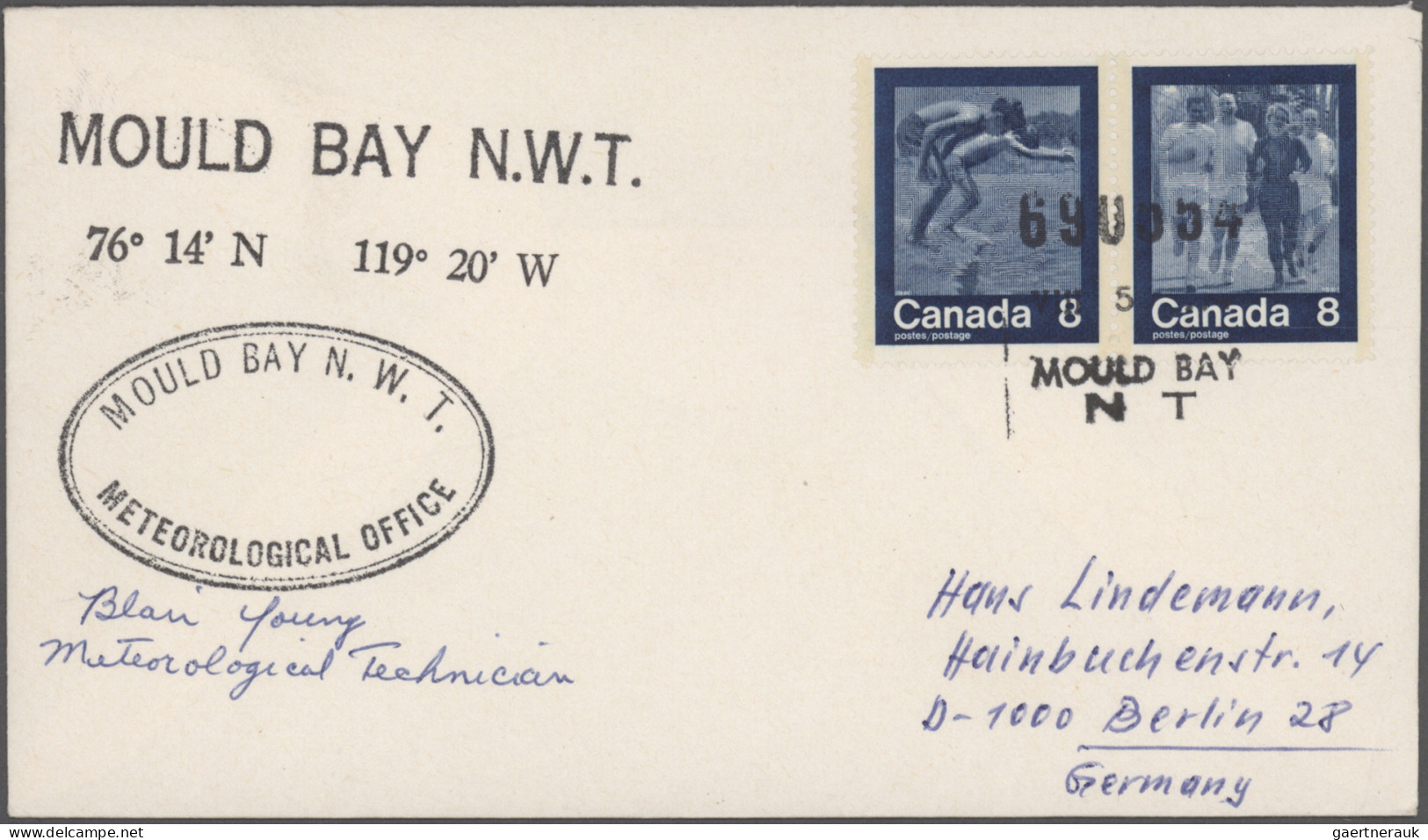 Thematics: Arctic: 1963/1980, Canada/North West Territory, Collection Of Apprx. - Altri