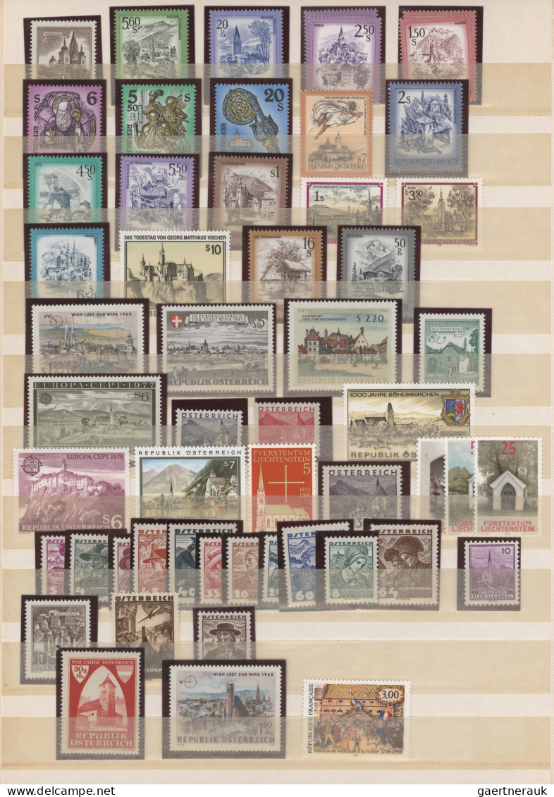 Thematics:  Buildings, Edifice: 1925/2000 (ca.), Comprehensive U/m Collection Of - Andere & Zonder Classificatie