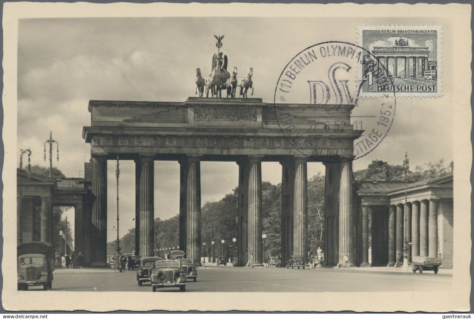 Thematics: Buildings-Brandenburg Gate: 1927/1987, Umfangreicher Sammlungsbestand - Monuments