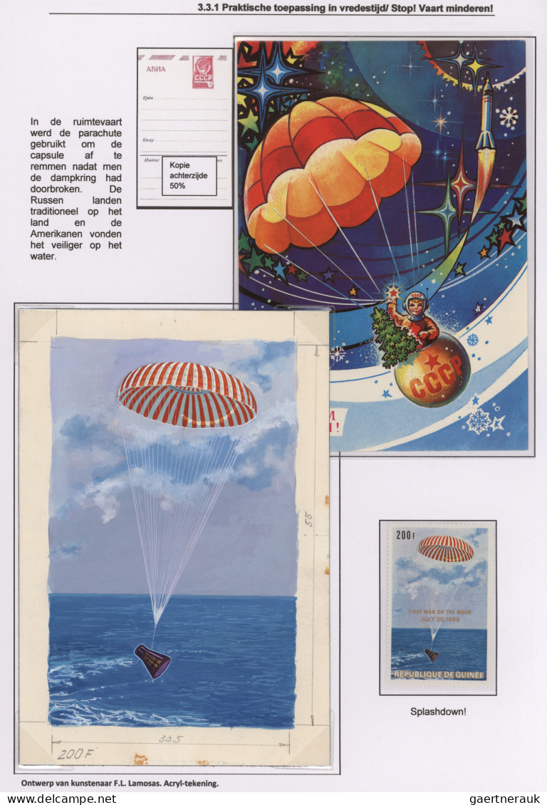 Thematics: parachute: 1938/2006 (ca.), Ausstellungssammlung FALLSCHIRM - von der