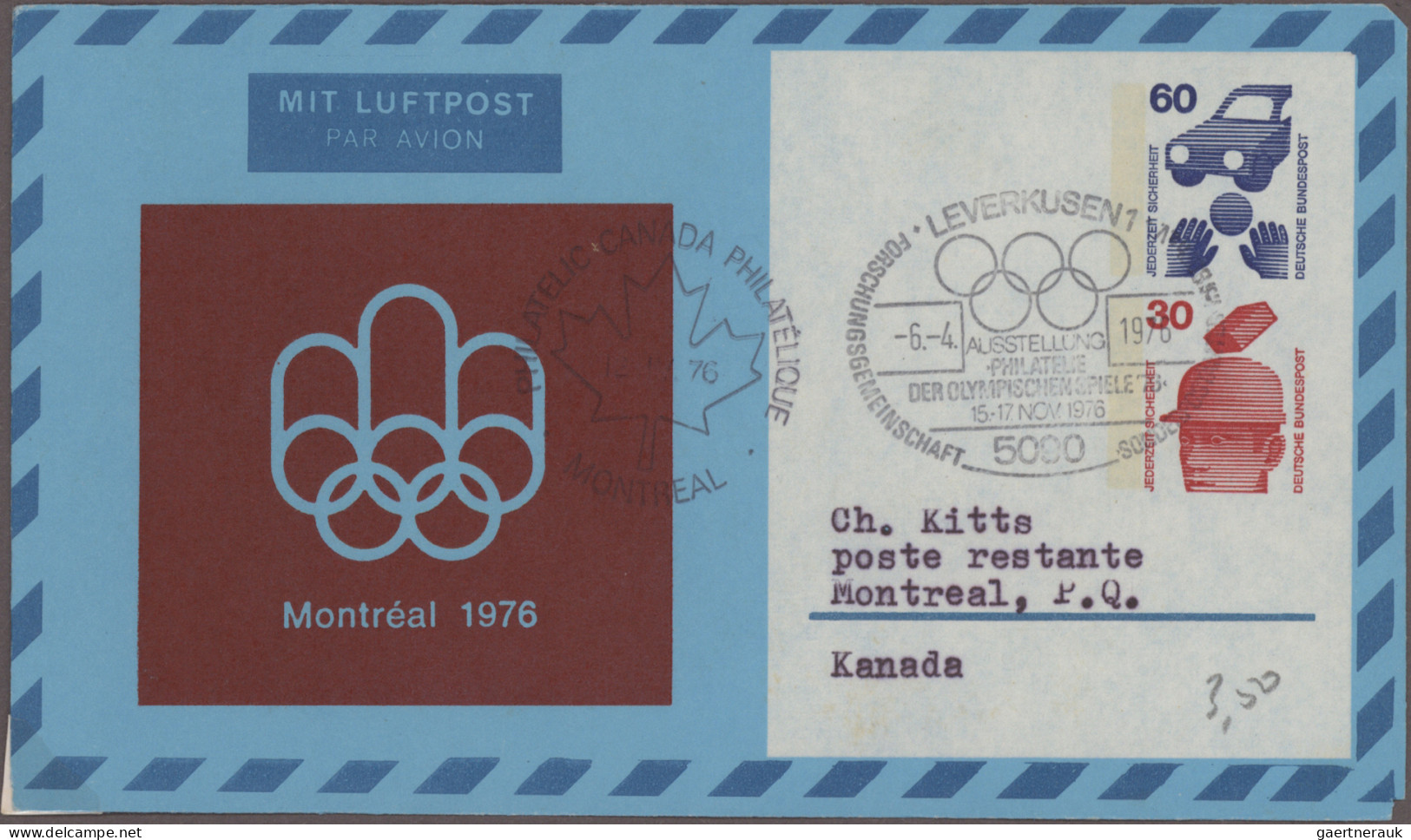 Thematics: Olympic Games: 1924/1976, "SPORTS" In General And "OLYMPIC GAMES" In - Autres & Non Classés