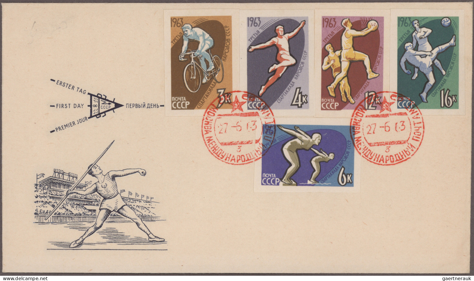 Thematics: Olympic Games: 1924/1976, "SPORTS" In General And "OLYMPIC GAMES" In - Andere & Zonder Classificatie