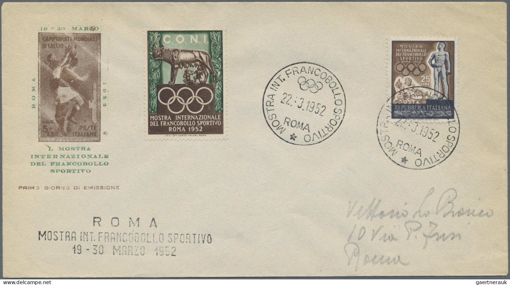 Thematics: Olympic Games: 1936/1976, Collection Of Apprx. 390 Commemorative Cove - Altri & Non Classificati