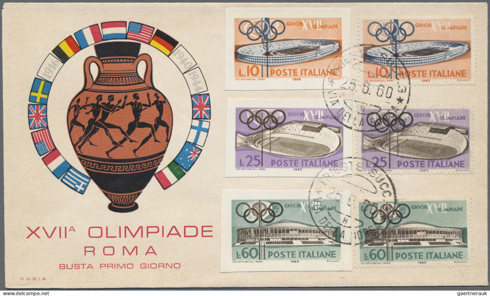 Thematics: Olympic Games: 1936/1976, collection of apprx. 390 commemorative cove
