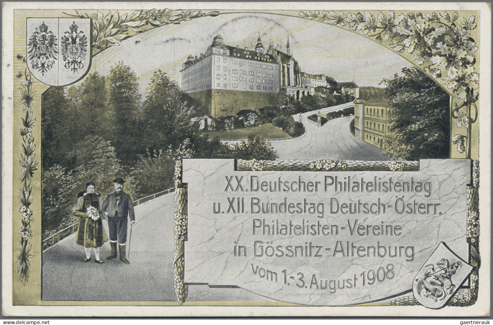 Thematics: Philatelic Congresses: 1905/1923, Kleine Saubere Sammlung "Deutscher - Philatelic Exhibitions