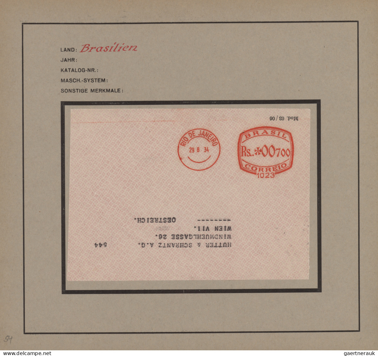 Thematics:  Postal Mecanization: 1923/1962, Meist 30er-Jahre, Interessante Parti - Correo Postal