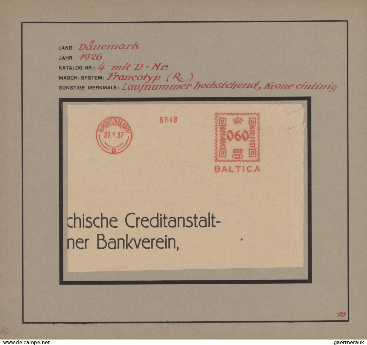 Thematics:  Postal Mecanization: 1923/1962, Meist 30er-Jahre, Interessante Parti - Correo Postal
