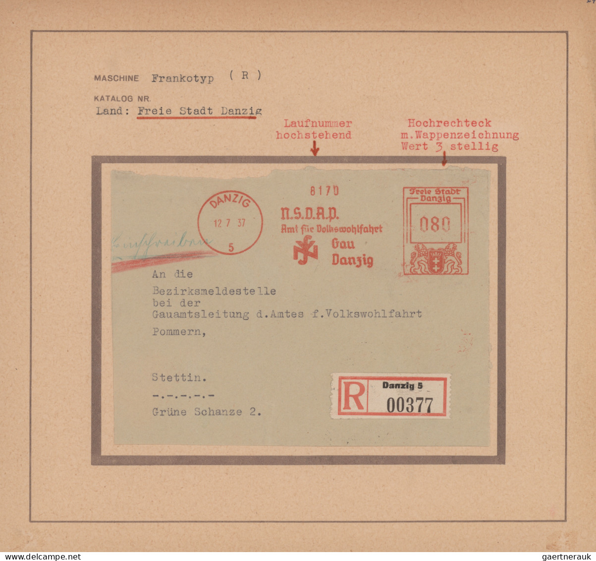 Thematics:  postal mecanization: 1923/1962, meist 30er-Jahre, interessante Parti