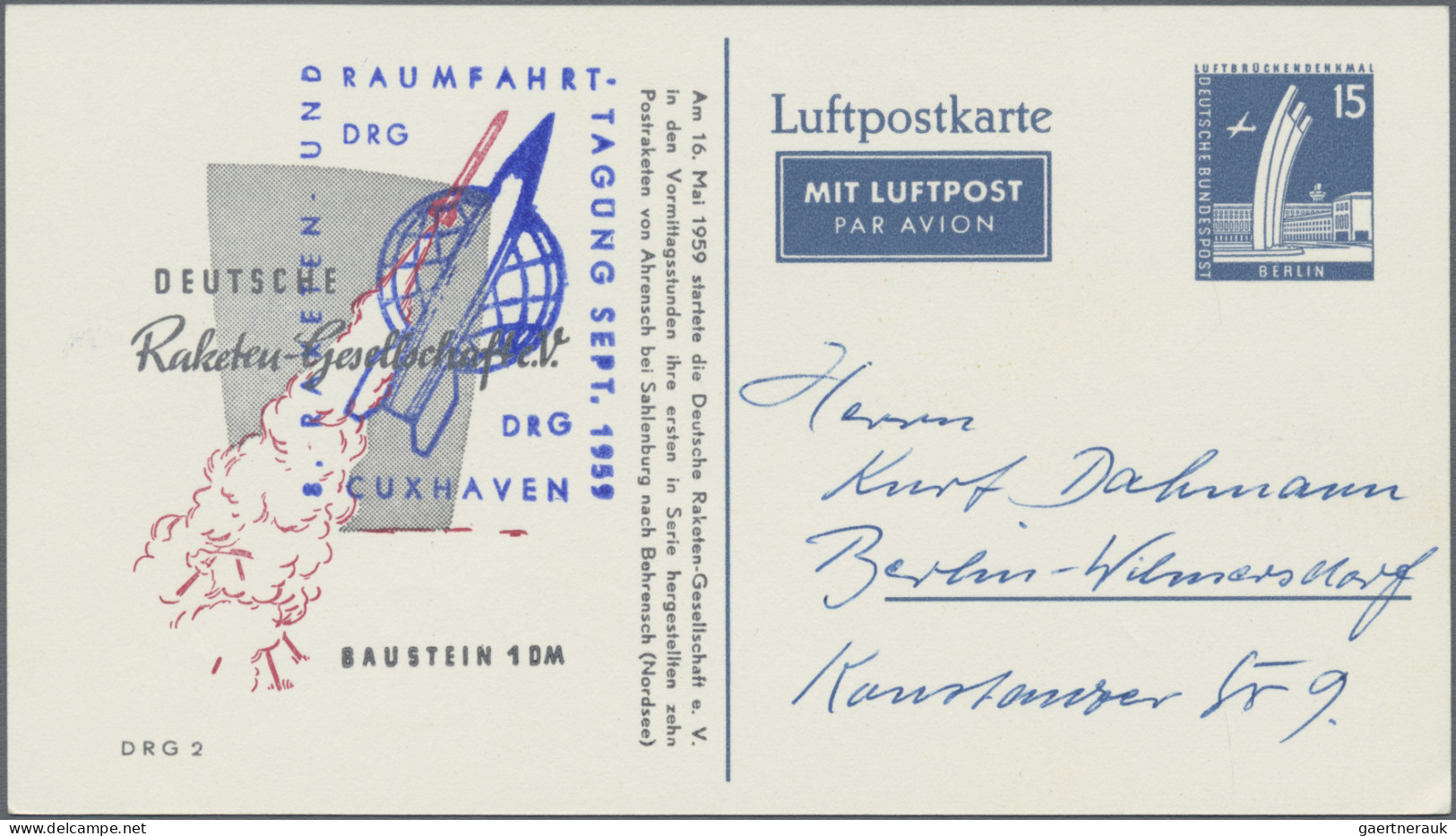 Thematics: Astronautics: 1930/1995 (ca.), Space And Related, Sophisticated Balan - Sonstige & Ohne Zuordnung