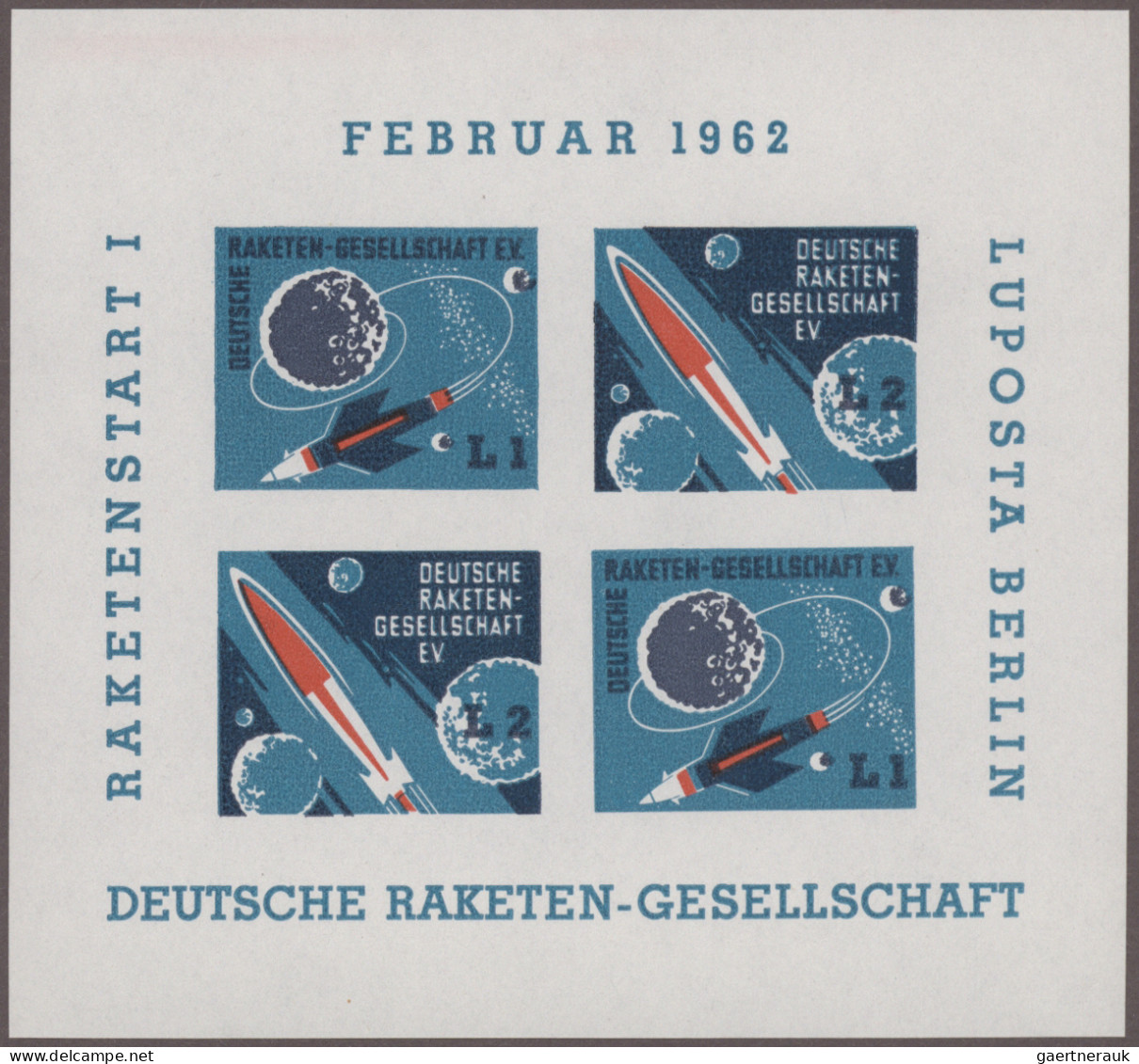 Thematics: Astronautics: 1950/1960's Ca.: Hundreds Of Covers, FDC's, Postage Sta - Andere & Zonder Classificatie